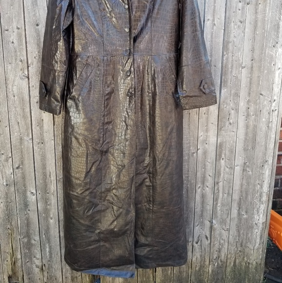 FUDA NewYork Full length ladies rain coat - Picture 2 of 5